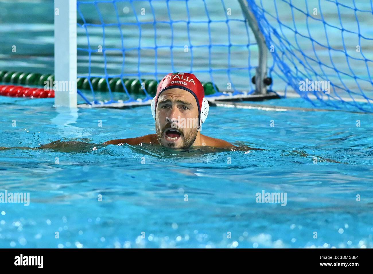 Gianmarco NICOSIA Of Italy During The Water Polo Test Match Between gianmarco-nicosia-of-italy-during-the-water-polo-test-match-between