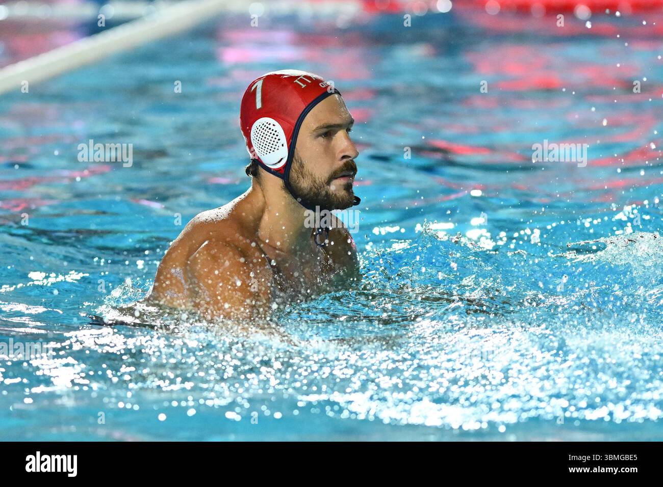 Gianmarco NICOSIA Of Italy During The Water Polo Test Match Between gianmarco-nicosia-of-italy-during-the-water-polo-test-match-between