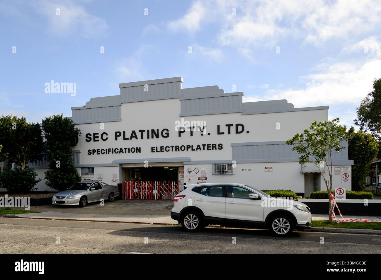A general view of SEC Plating in Belmore, a suburb of Sydney, Friday ...