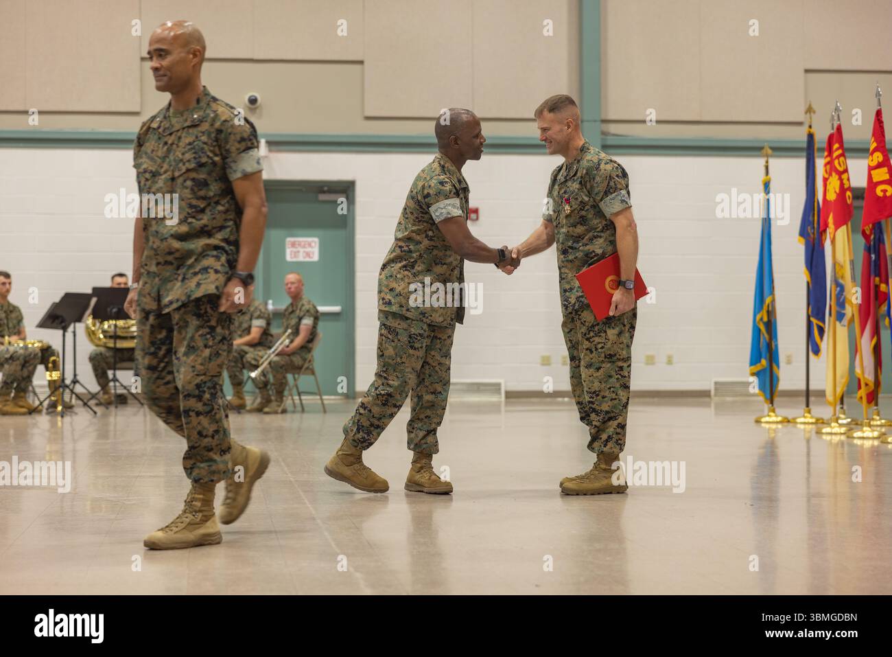 U.S. Marine Corps Sgt. Maj. Oranjel Leavy, Western Recruiting Region ...