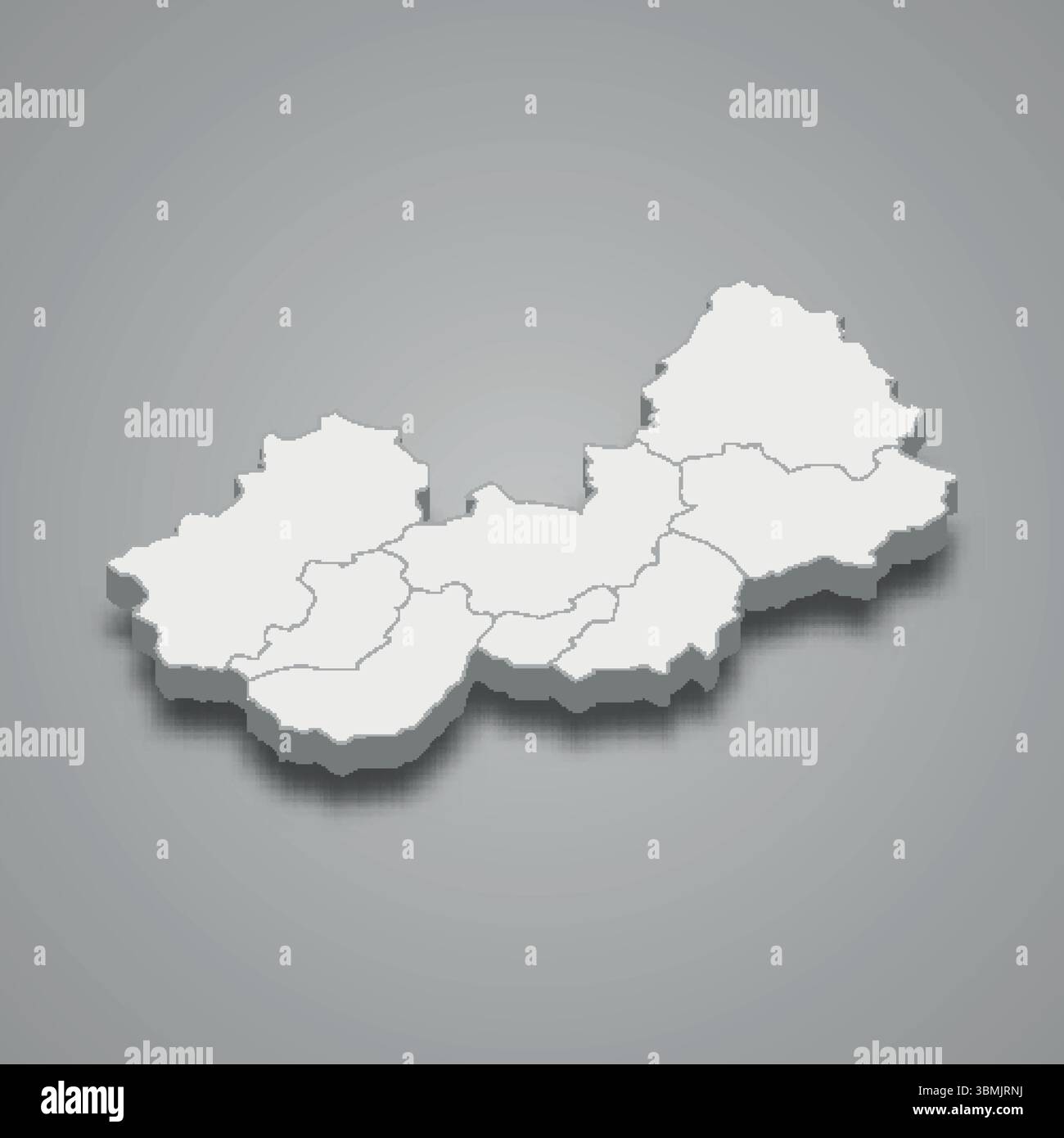 Nuristan province map Black and White Stock Photos & Images - Alamy
