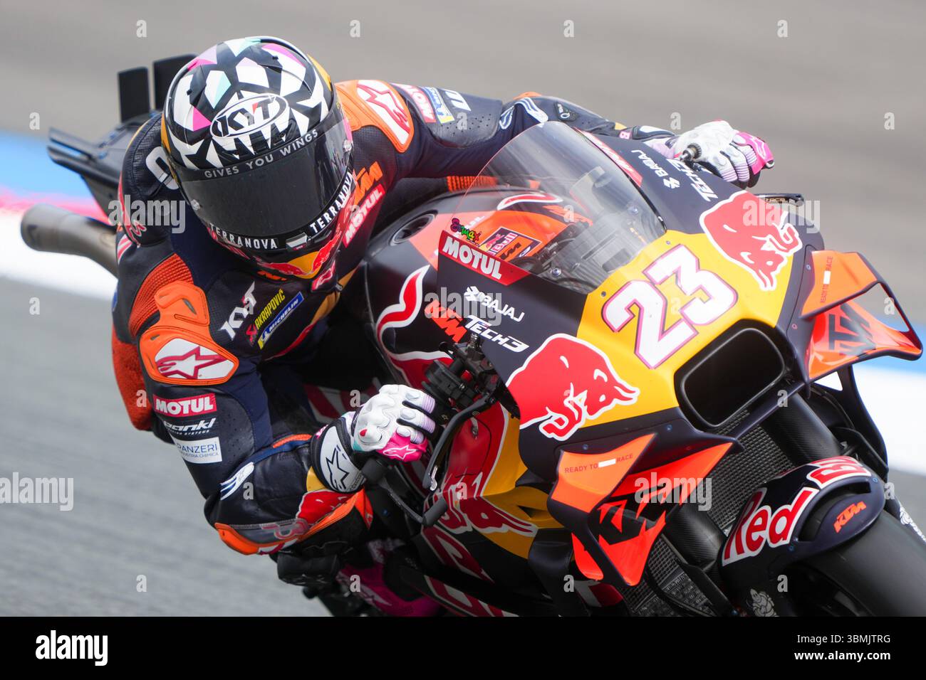 ASSEN, NETHERLANDS - JUNE 27: Enea Bastianini of Red Bull KTM Tech3 on