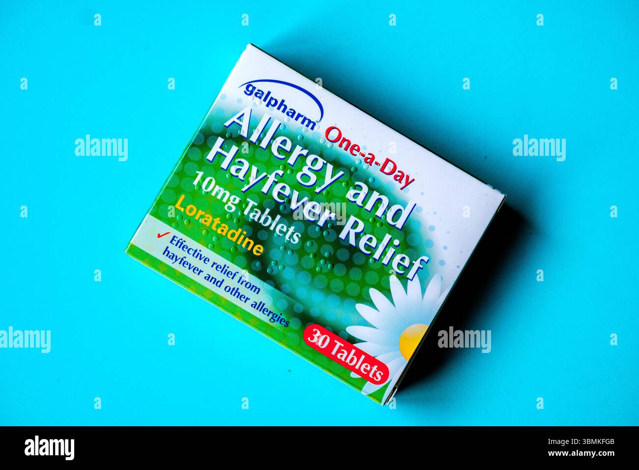 London UK June 27 2025, Packet of Galpharm Allergy And Hayfever Relief ...