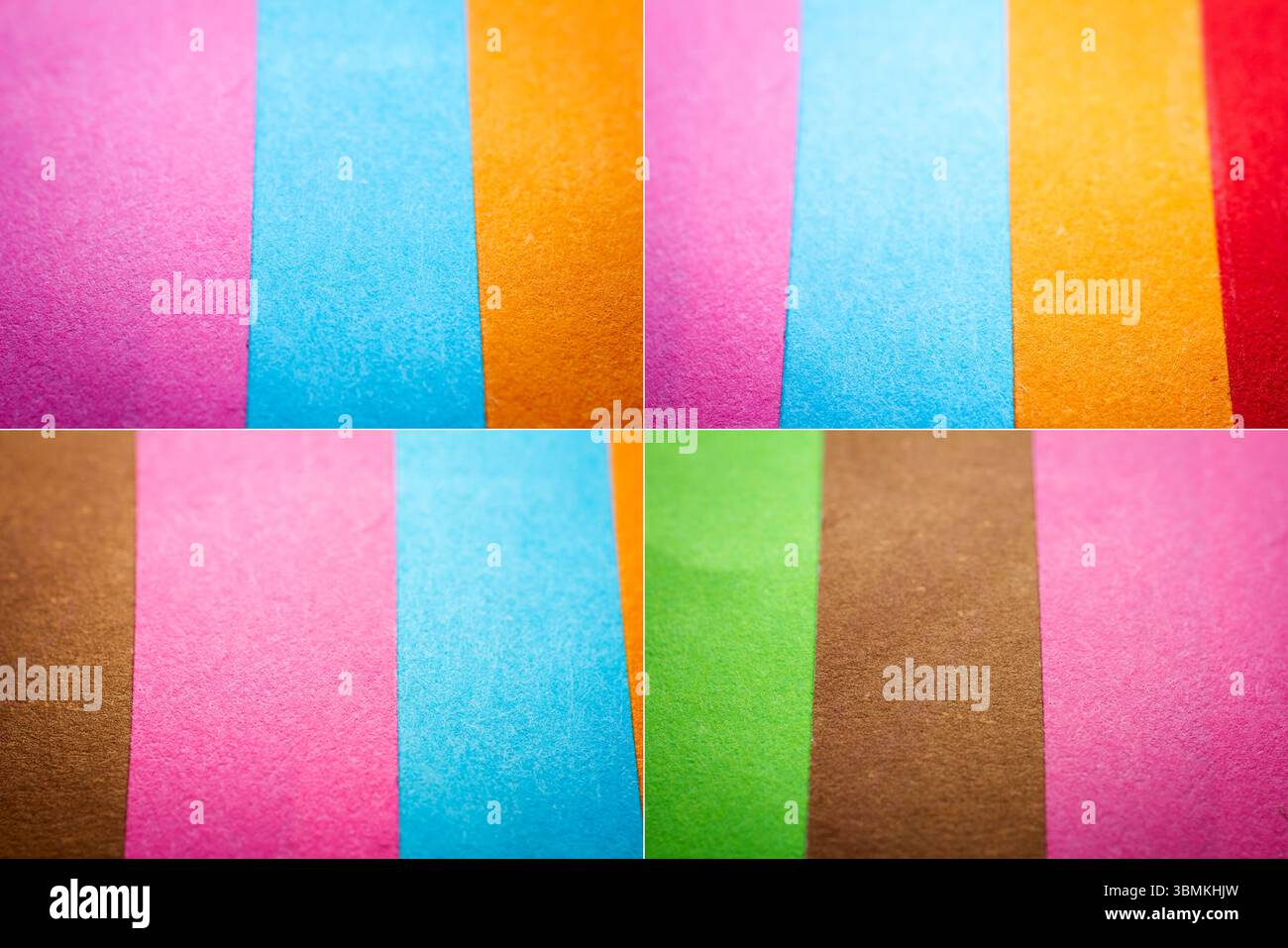Collection of images with multi color background from a paper of ...