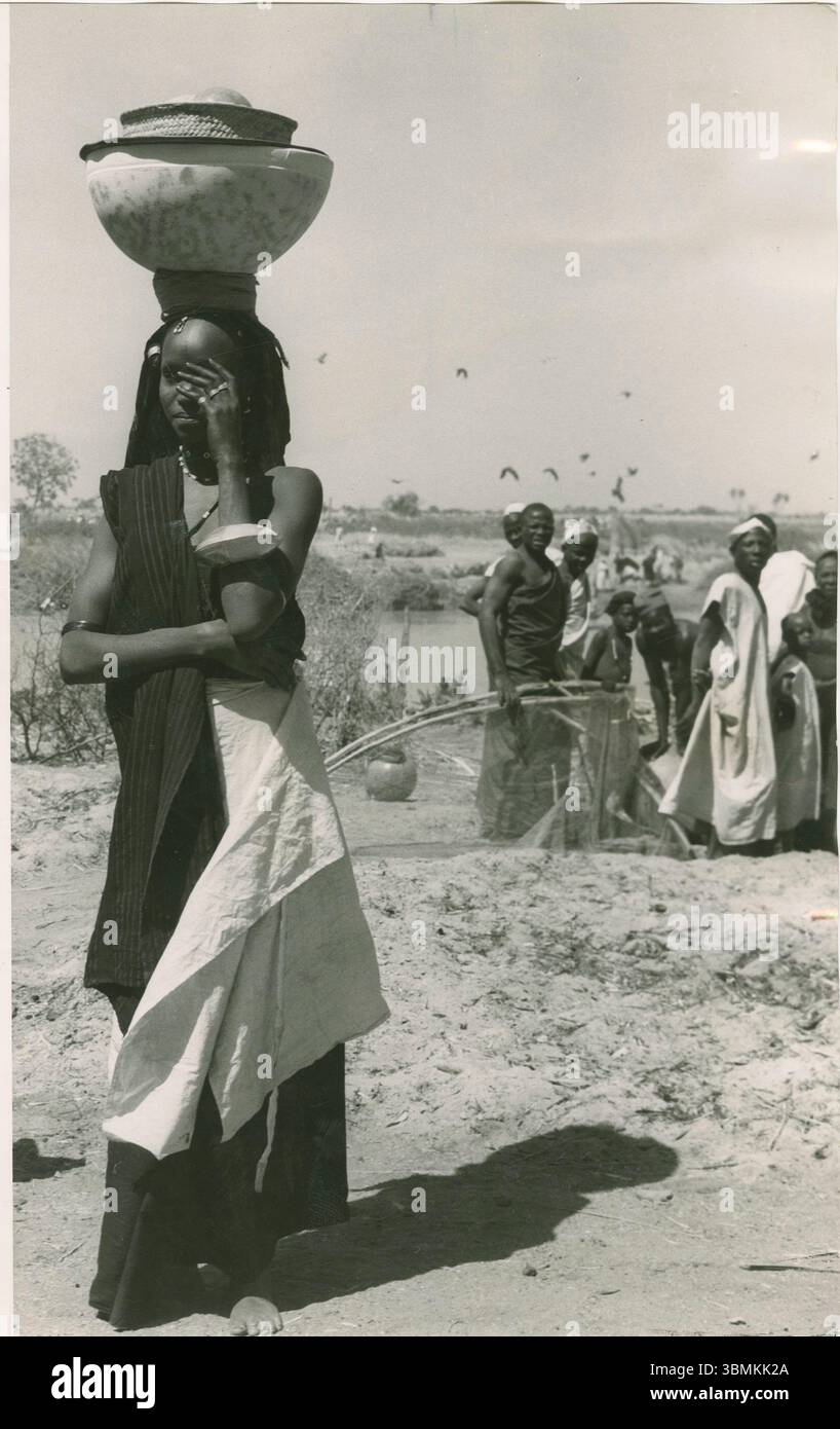 Portrait of a woman from the Fulani (Fulbé) people Stock Photo - Alamy