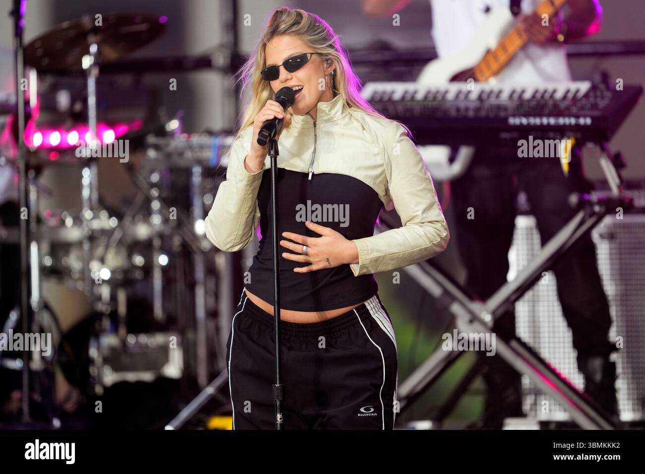 Reneé Rapp performs on NBC's Today show at Rockefeller Plaza on Friday
