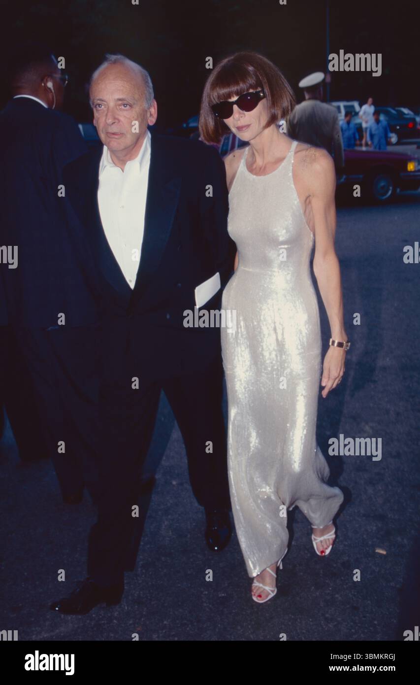 Anna Wintour and husband David Shaffer attend the Fresh Air Fund's ...