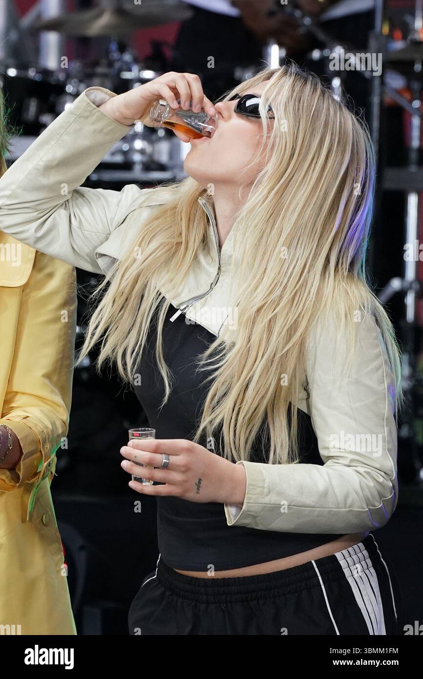 Ny. 27th June, 2025. Renee Rapp on stage for NBC Today Show Concert ...