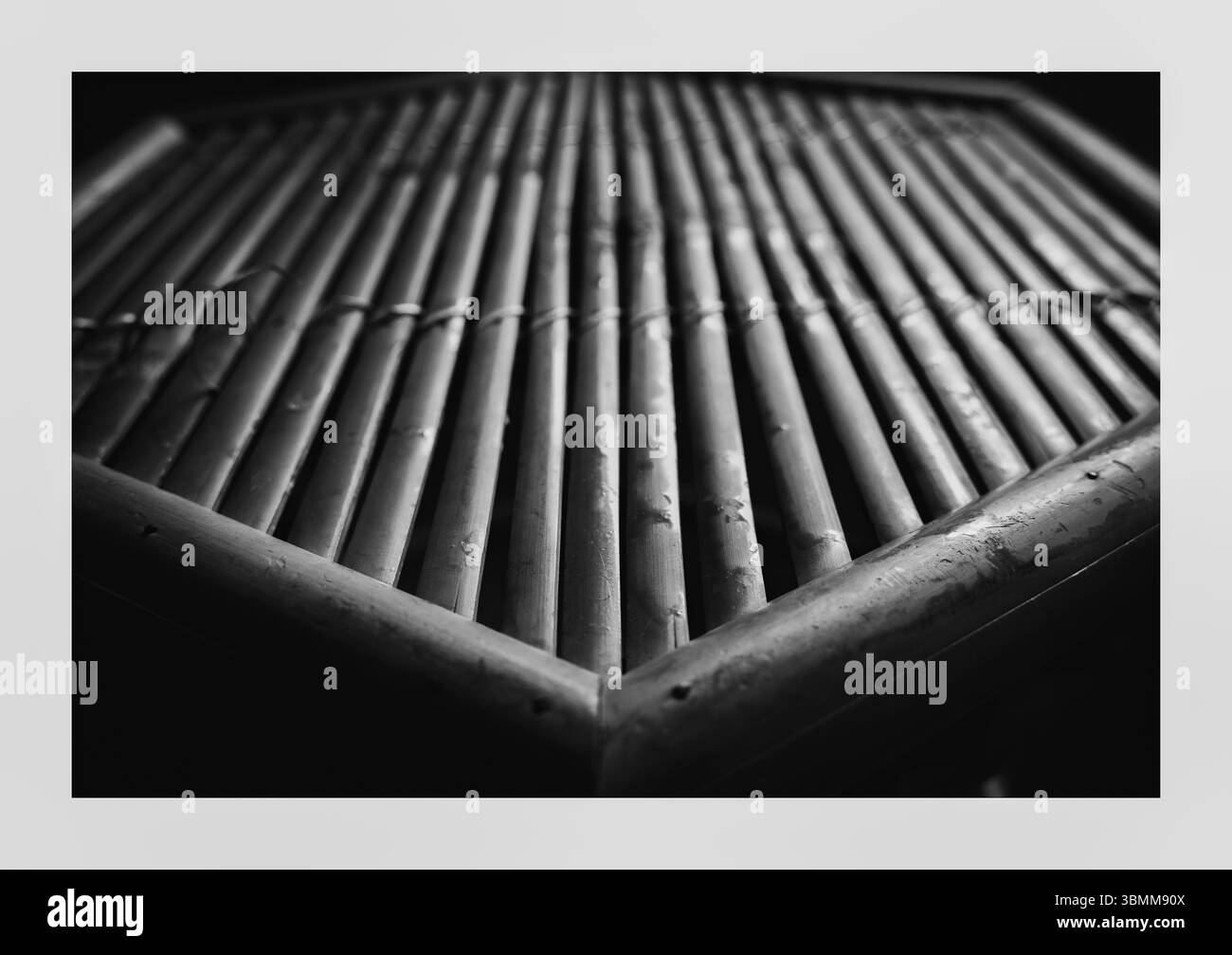 Die Linien im Pfeil Stock Photo