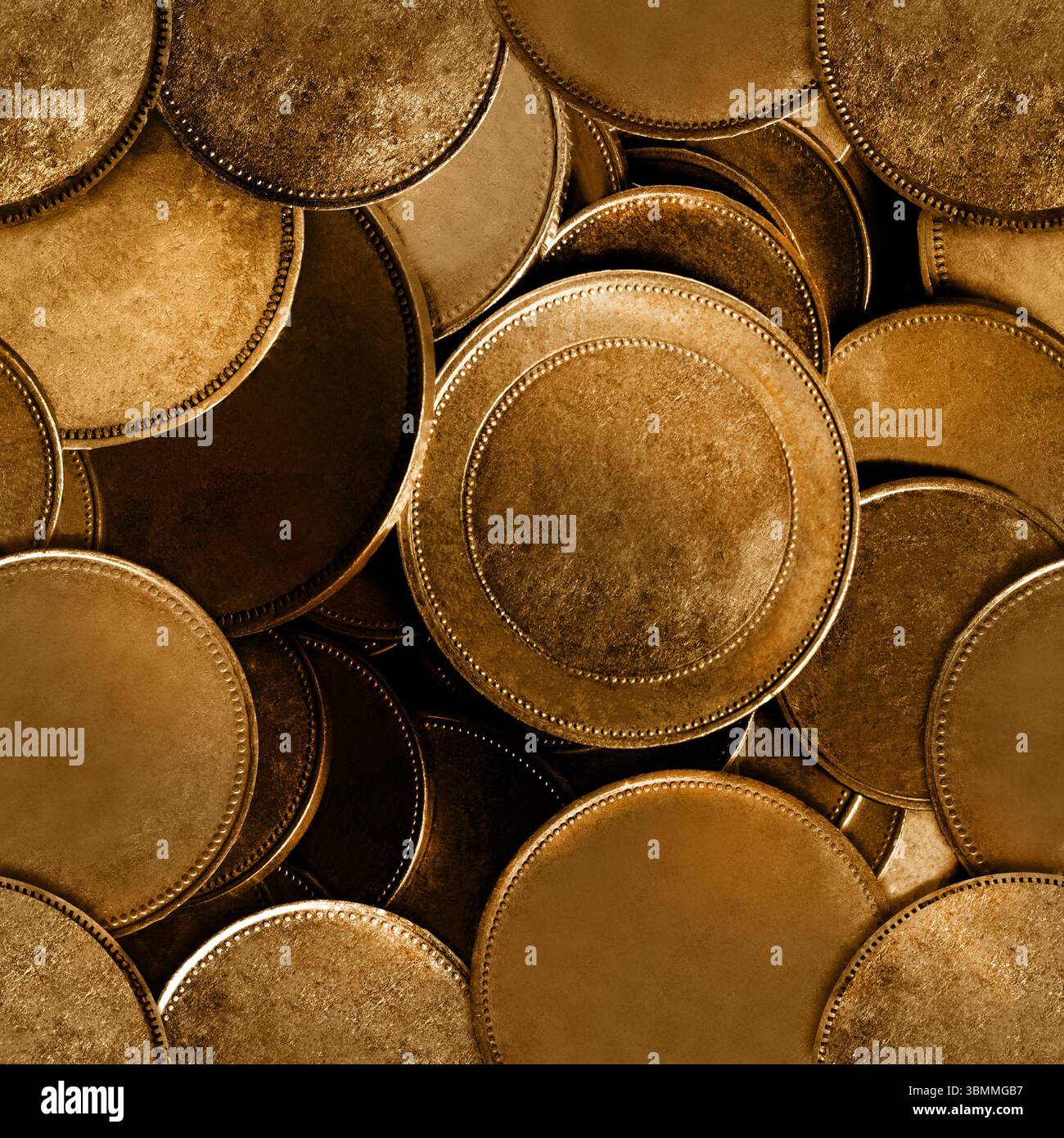 Coin Tileable Texture Seamless 4k photo texture surface of various vintage and weathered ...