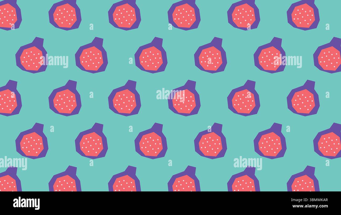 Pomegranate red fruit vector background Stock Vector