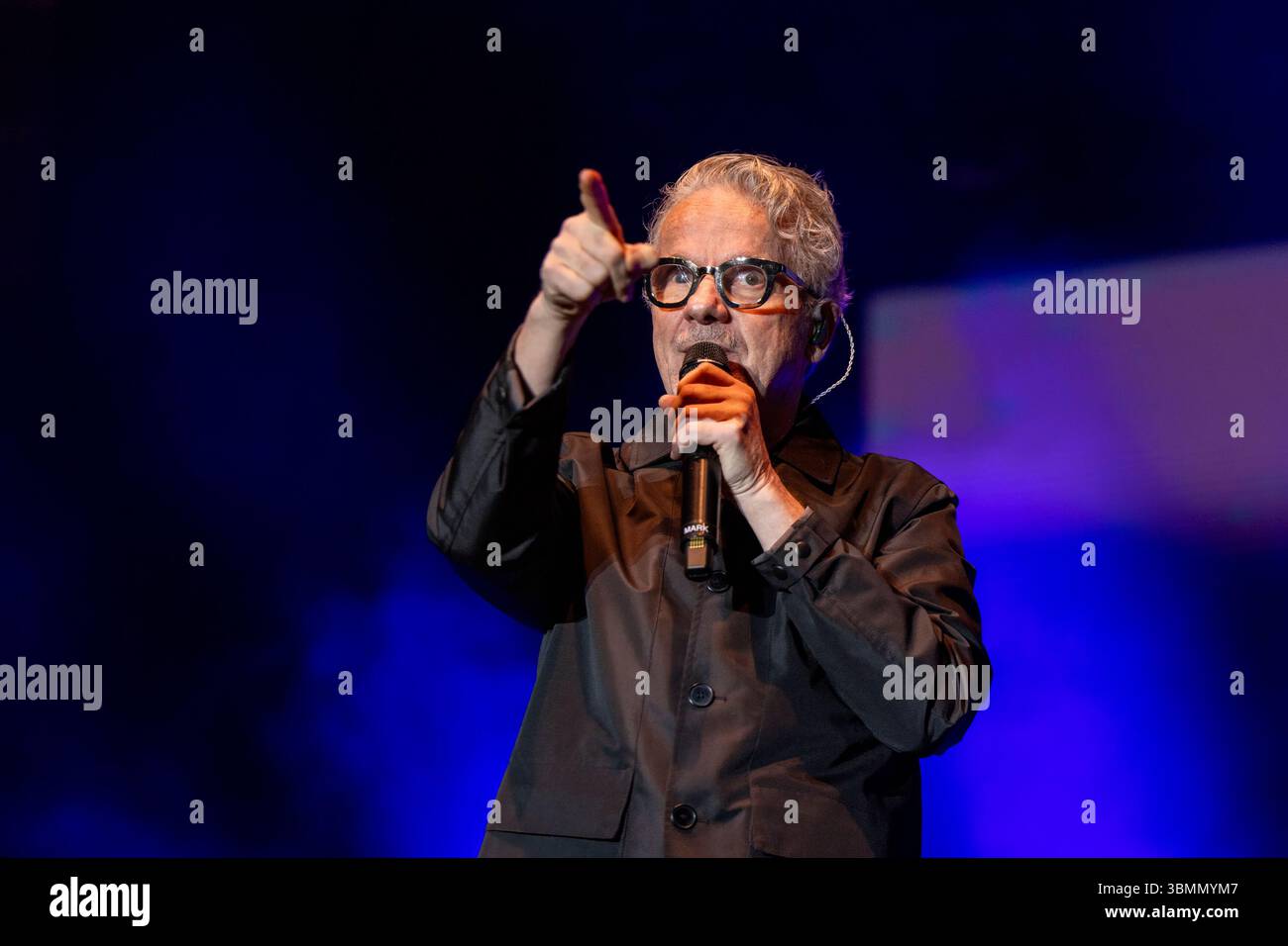 Milwaukee USA 26th June 2025 Mark Mothersbaugh Of Devo During The milwaukee-usa-26th-june-2025-mark-mothersbaugh-of-devo-during-the