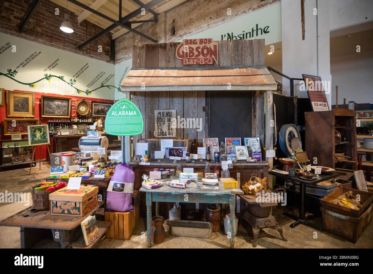 New Orleans, Louisiana - The Southern Food and Beverage Museum. The museum highlights the food, drink, and culture of the South. Stock Photo