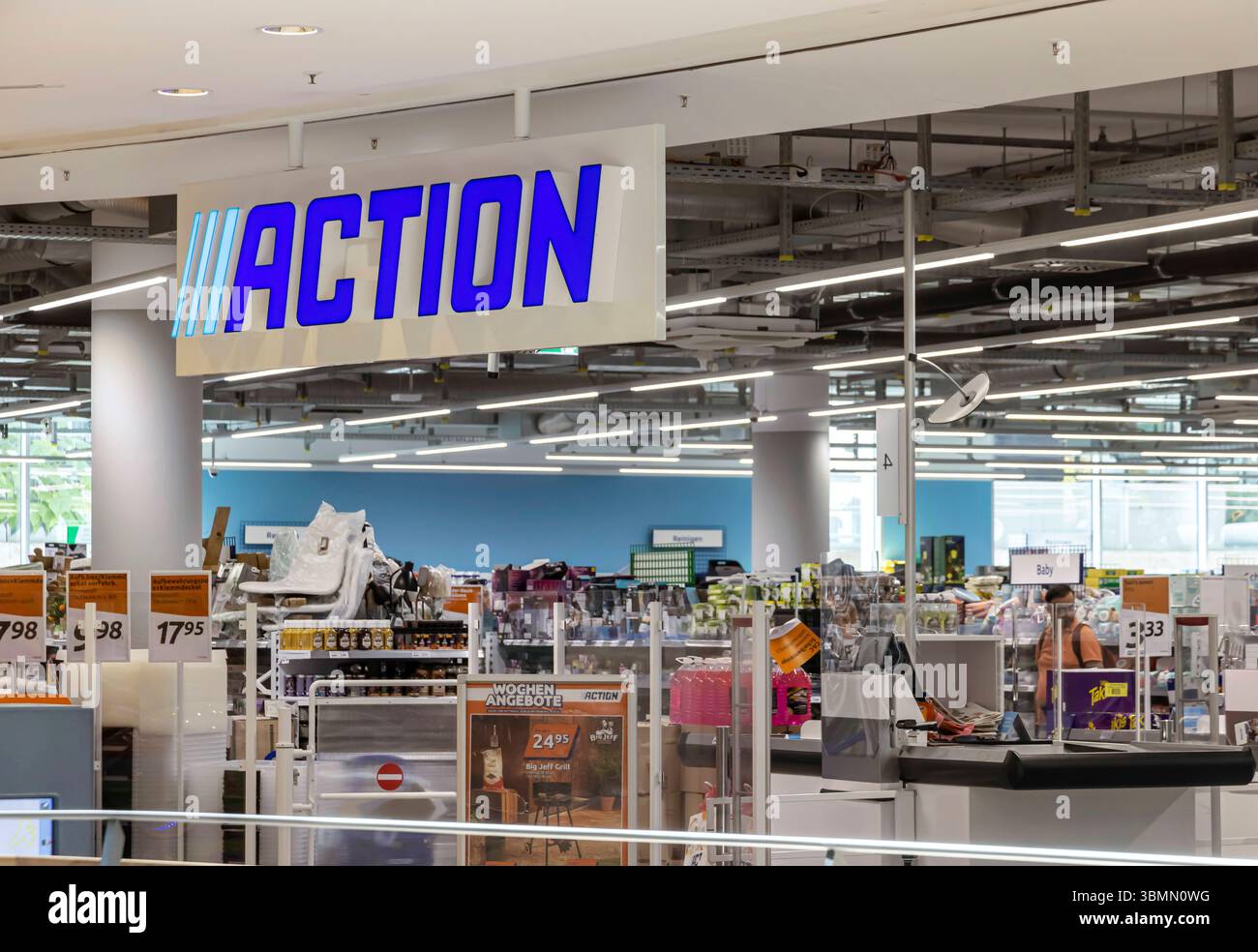 Action, niederländischer Non-Food-Discounter mit mehr als 3000 Filialen ...