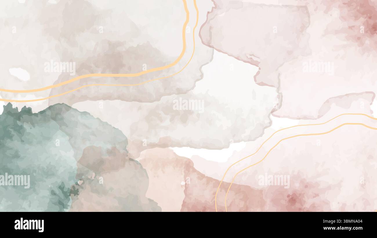 Minimal watercolor Stock Vector Images - Alamy