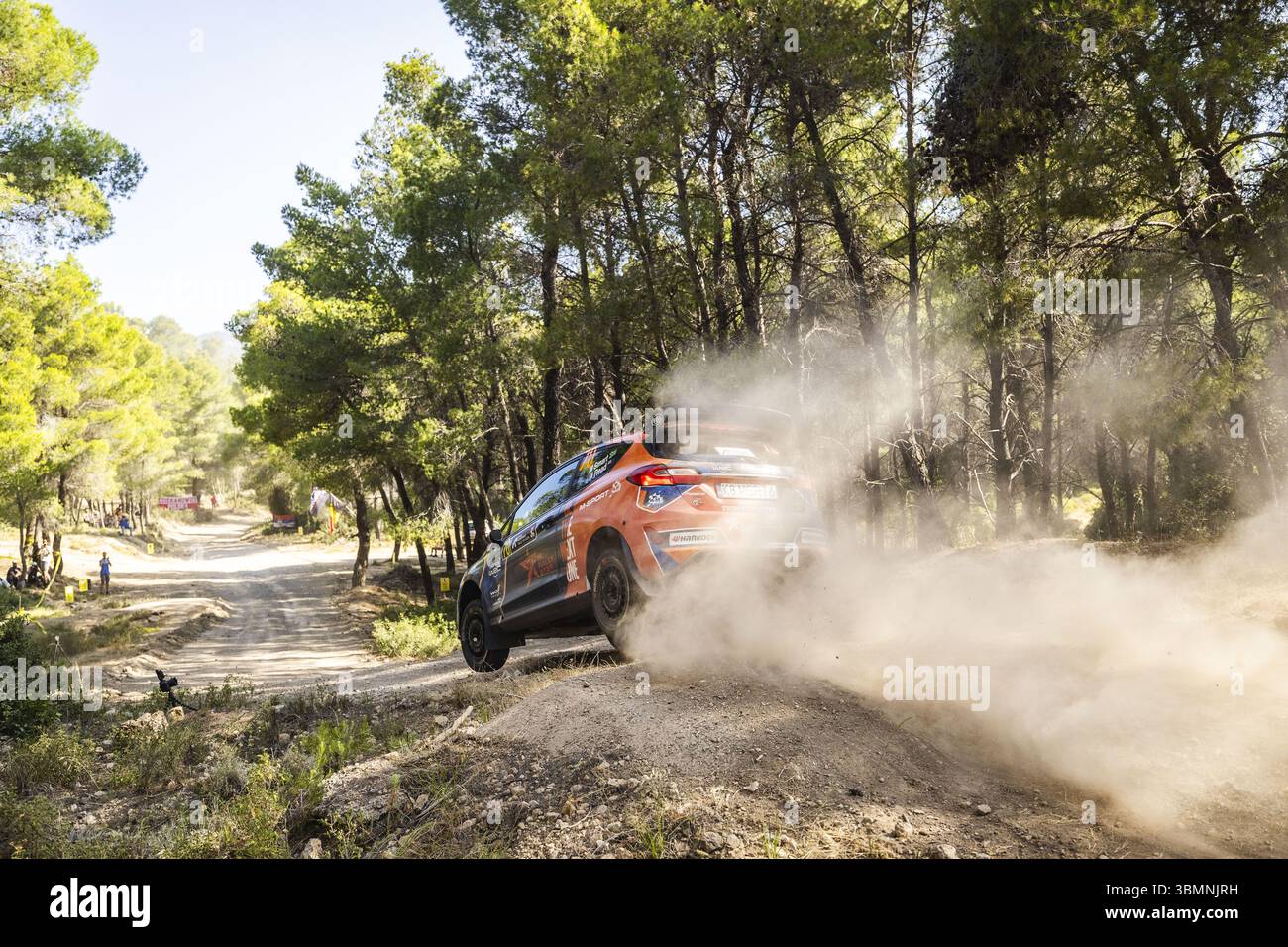 70 Max SMART, Cameron FAIR, Ford Fiesta Rally3, action during the 2025 ...