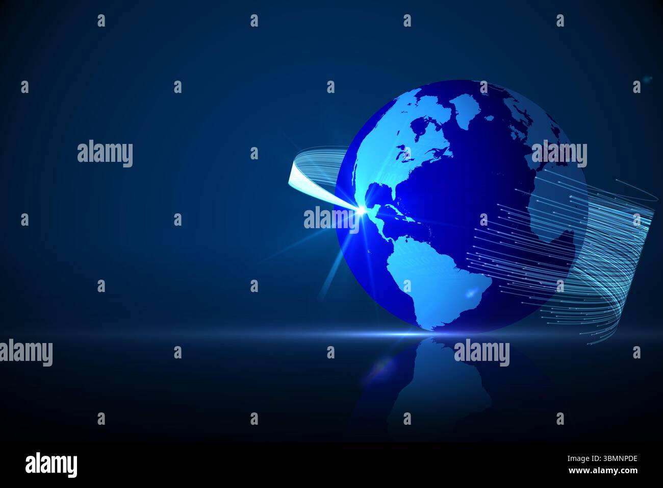 Global technology background Stock Photo