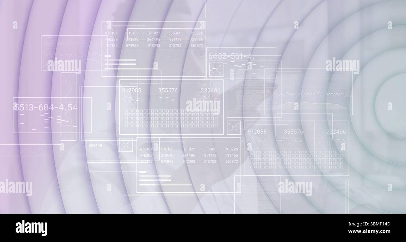 Translucent Dashboard Futuristic dashboard design charts hi-res stock photography and images ...