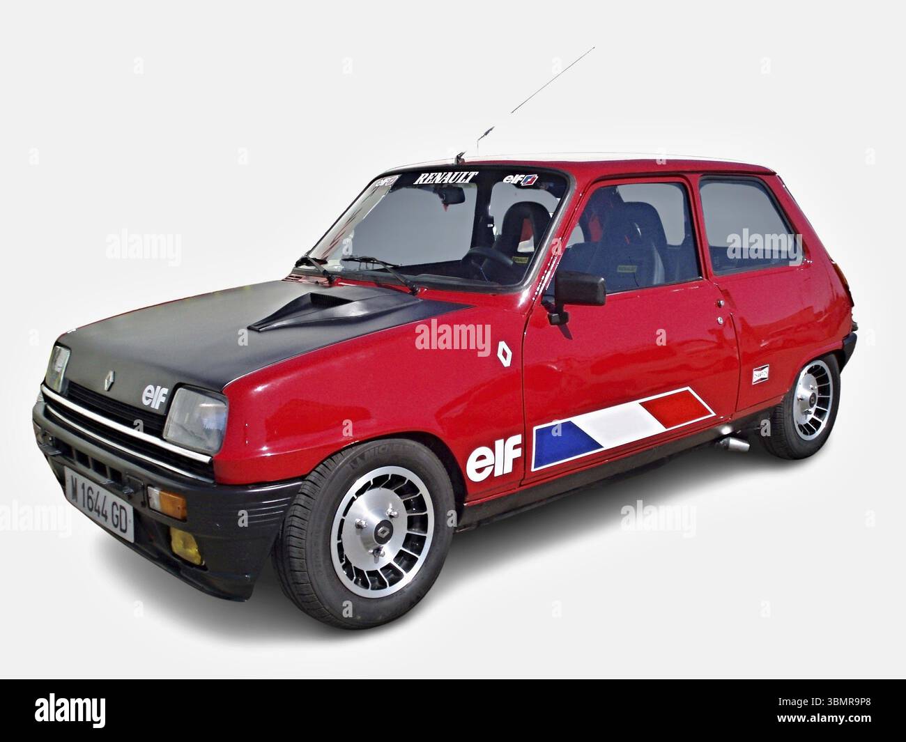 Customized Renault 5 Alpine Turbo with Elf and French flag livery ...