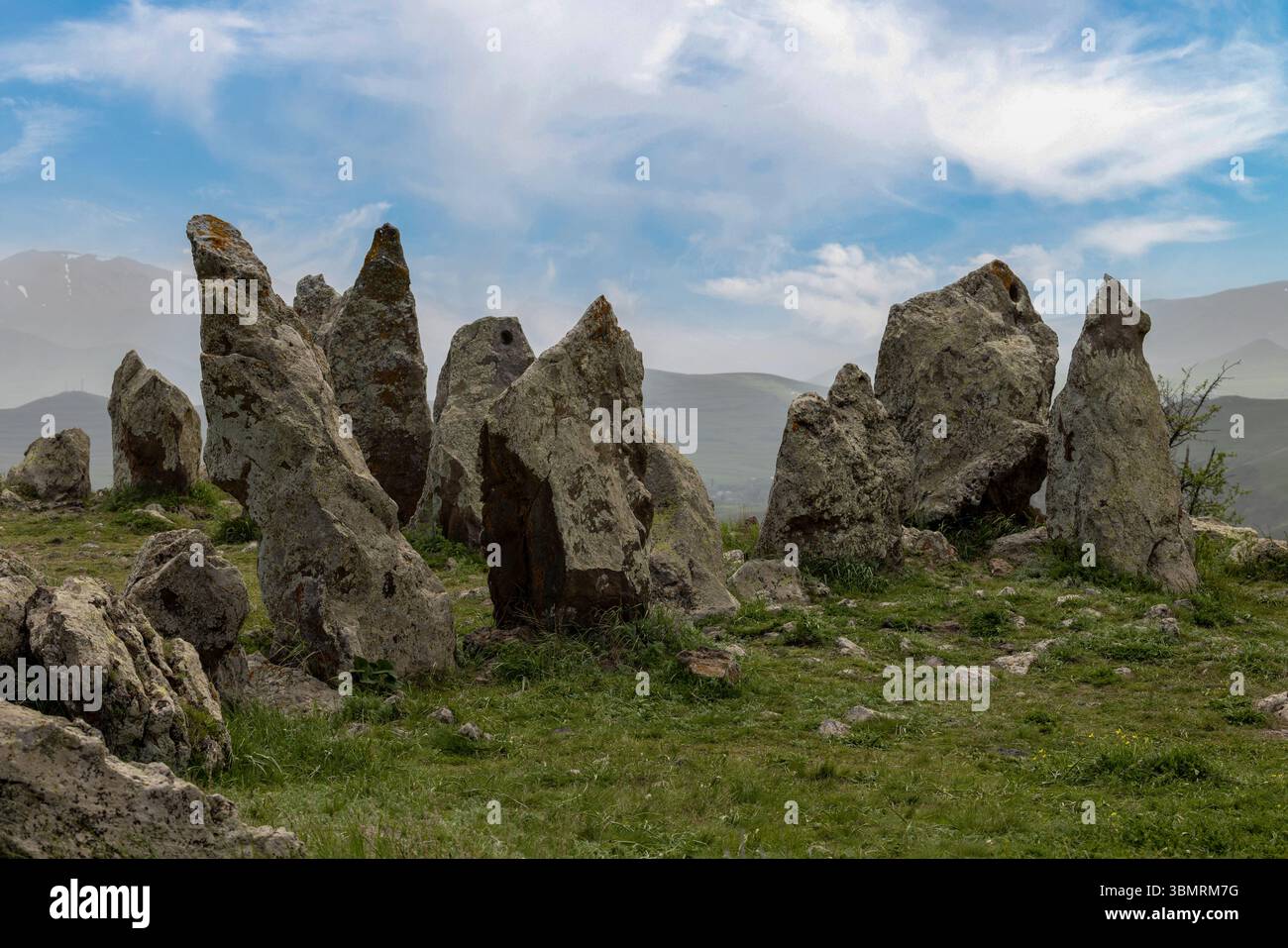 Ancient standing stones of Zorats Karer, a prehistoric megalithic ...