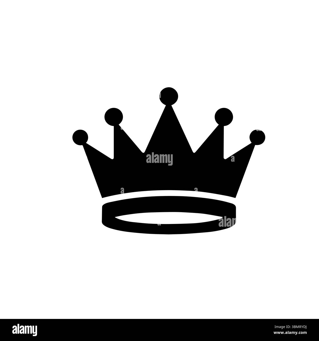 Crown icon Royal crown symbol isolated background vector illustration ...