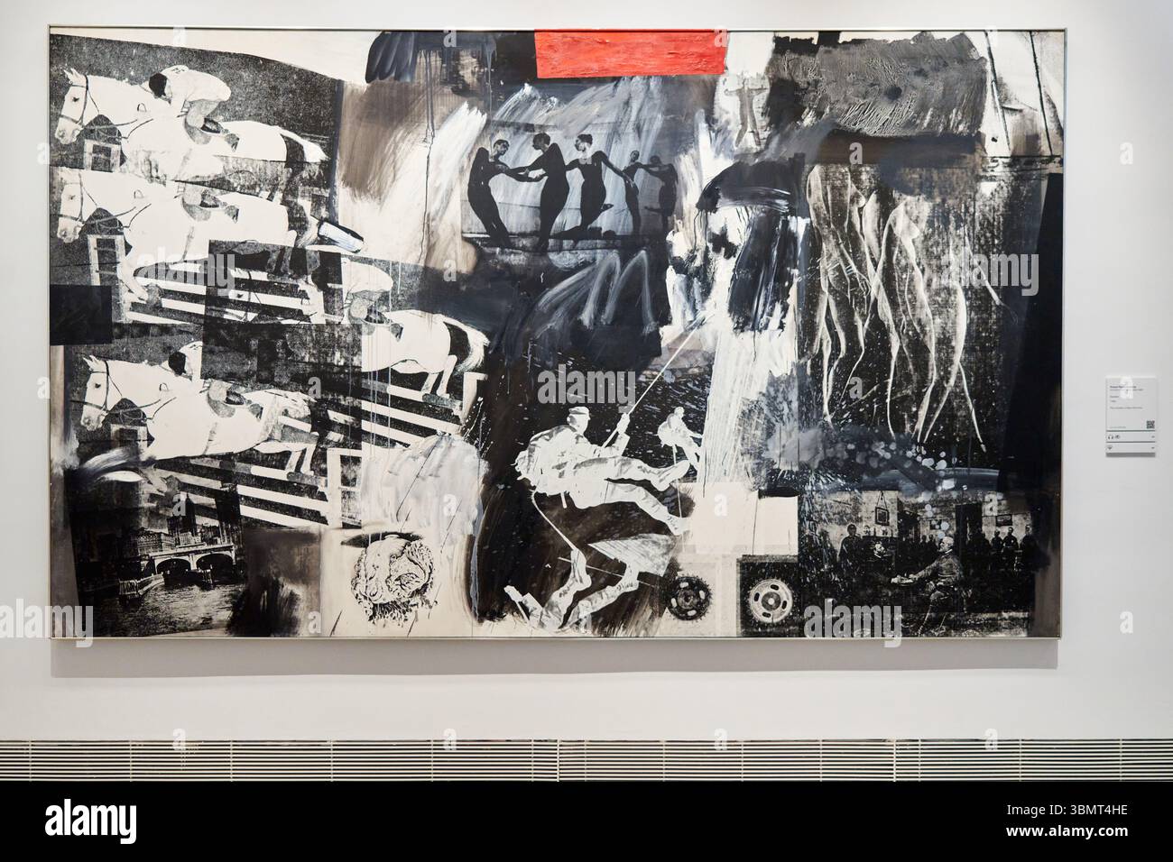 Express, 1963, Oil, screen printing and collage on canvas, Robert ...