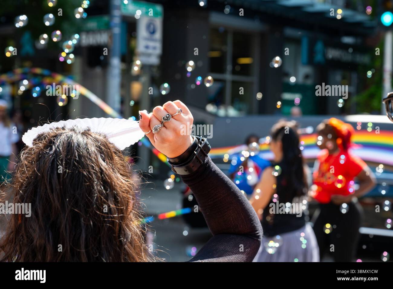 Seattle, USA. 28th Jun 2025. Seattle Pridefest in Capitol Hill. On ...
