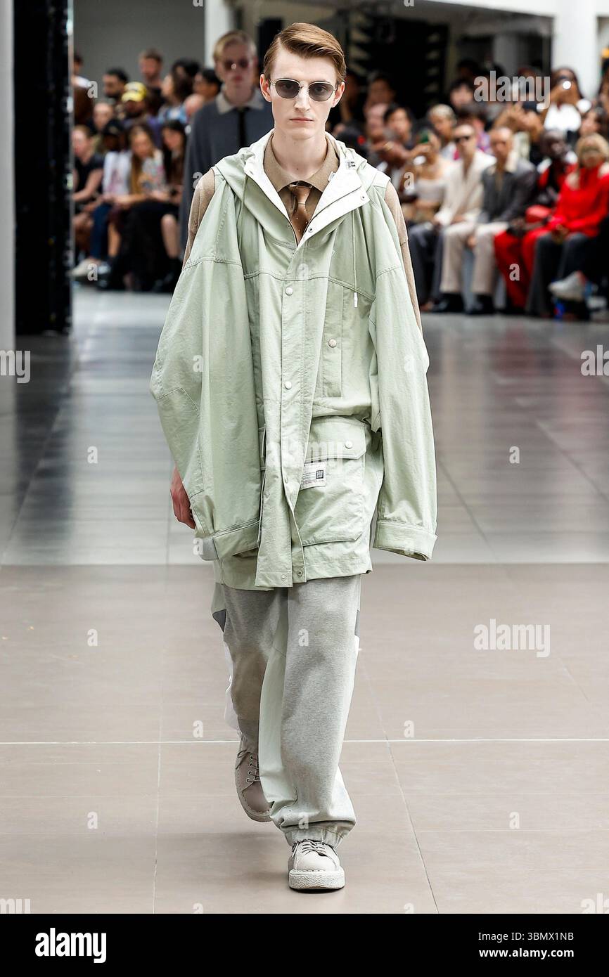 MAISON MIHARA YASUHIRO SpringSummer 2026 runway during Paris Fashion