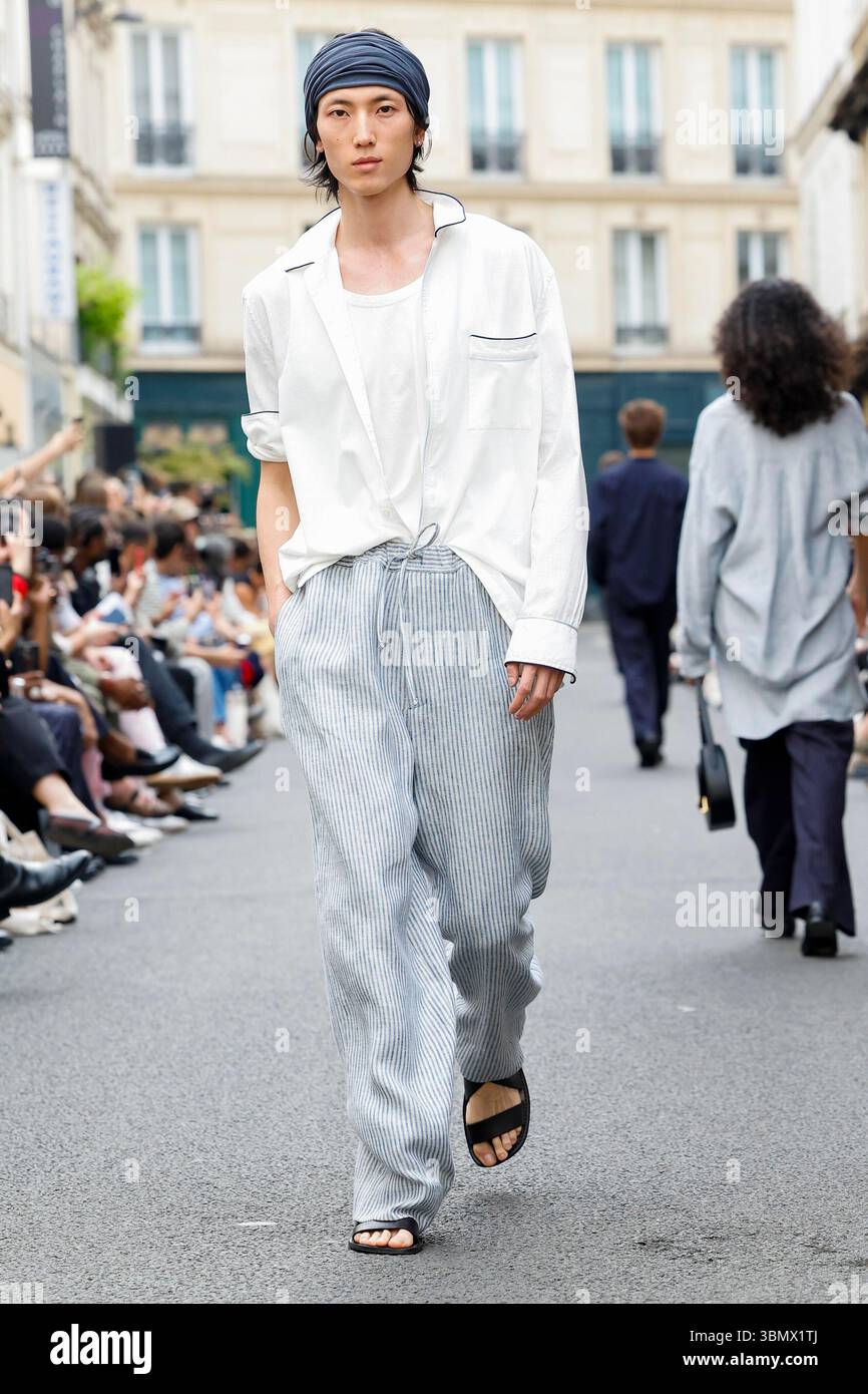 OFFICINE GENERALE SpringSummer 2026 runway during Paris Fashion Week