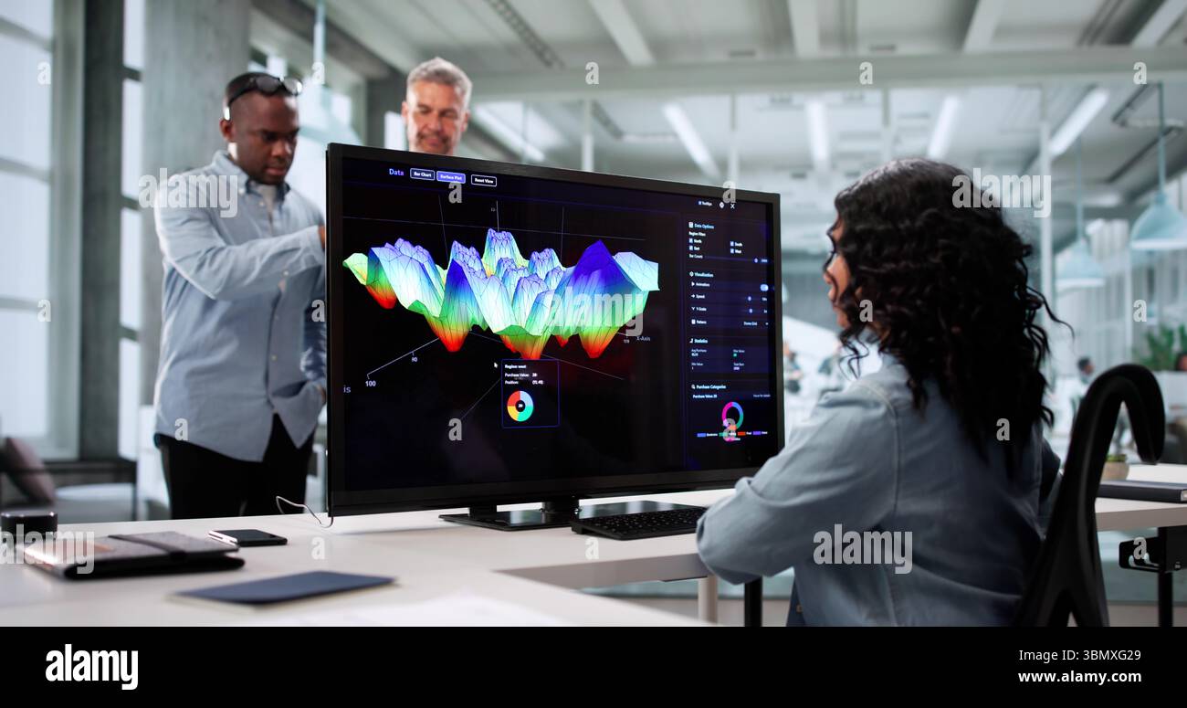Black female scientist solving hi-res stock photography and images - Alamy