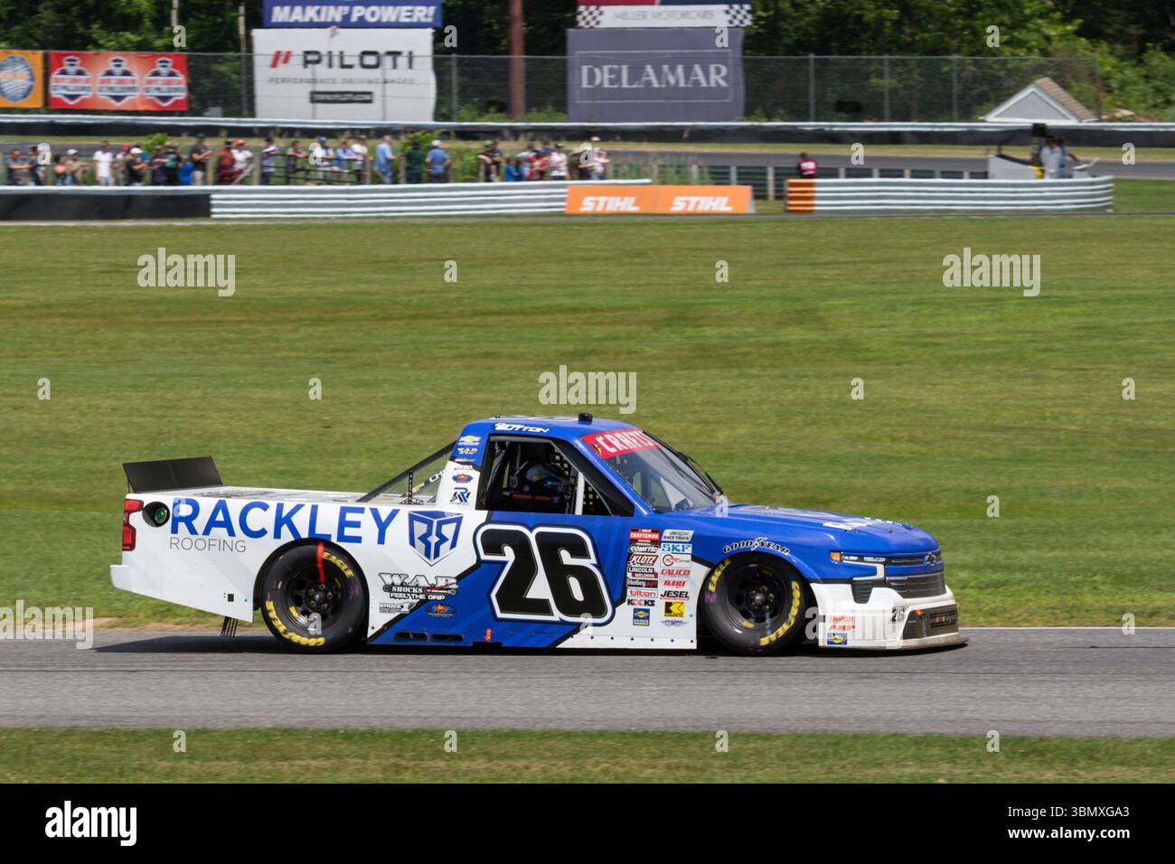 LAKEVILLE, CT - JUNE 28: Dawson Sutton (#26 Rackley W.A.R. Rackley ...