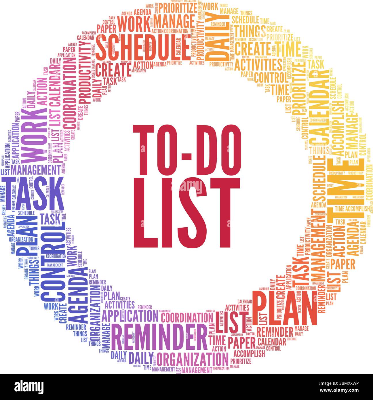 Task completion checklist notebook productivity hi-res stock ...