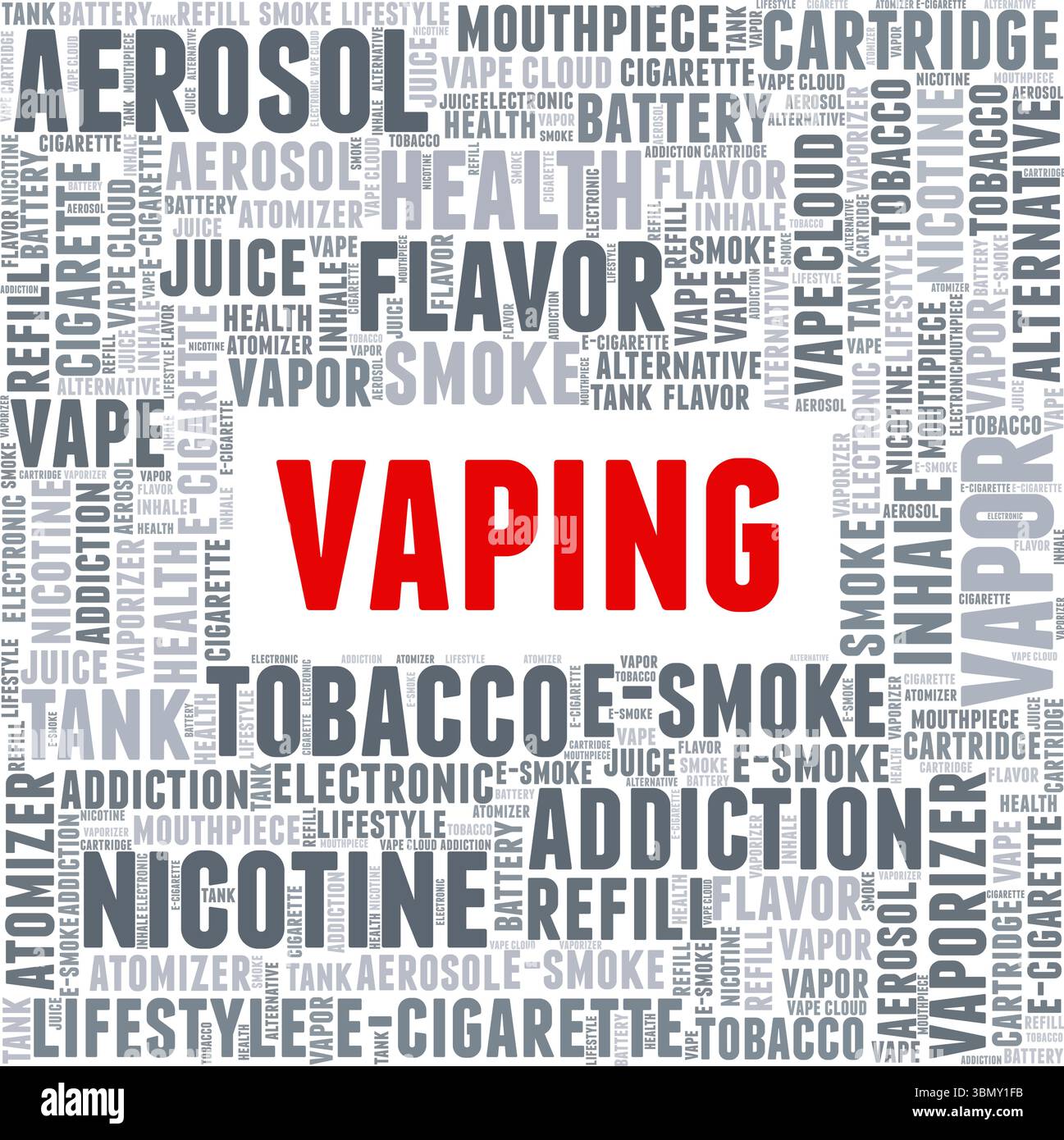 elfbar nachfüll pod läuft aus Vape cigarettes Stock Vector Images