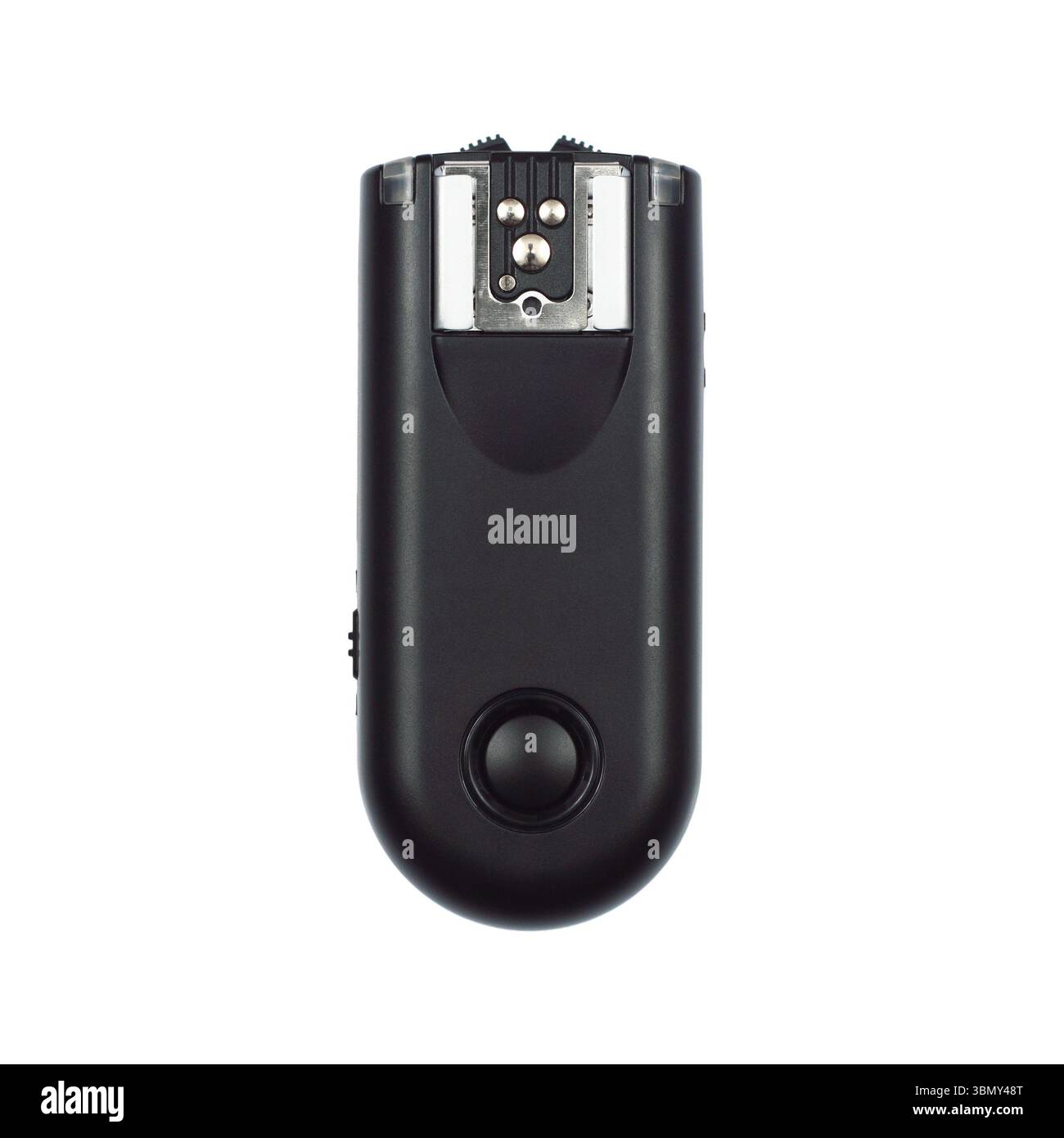 One wireless camera trigger isolated on white Stock Photo
