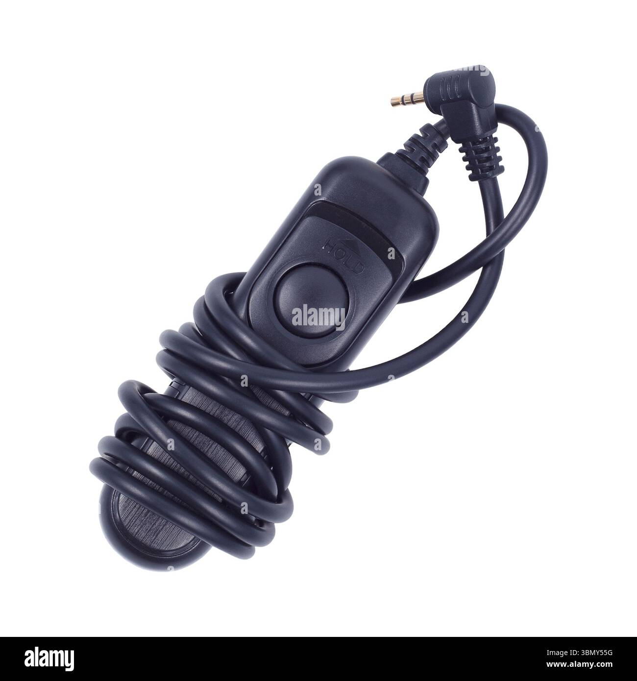 It is Shutter control switch isolated on white. Stock Photo