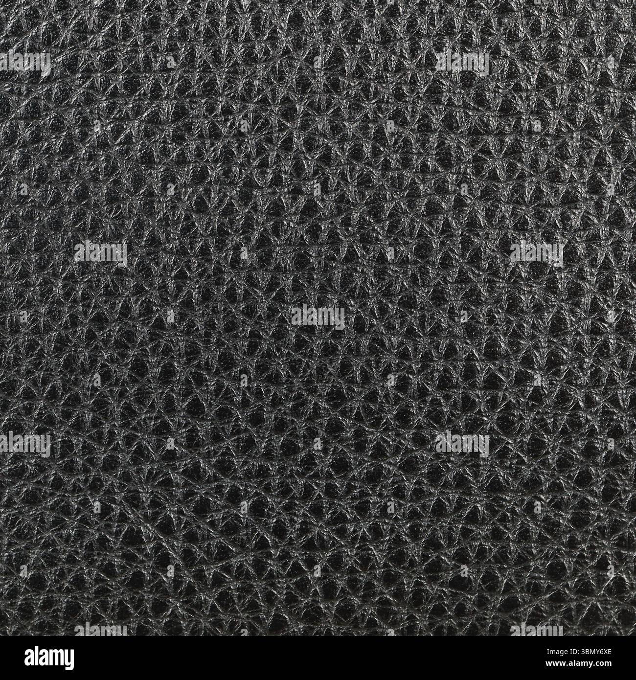 It is Black leather texture for pattern and background. Stock Photo