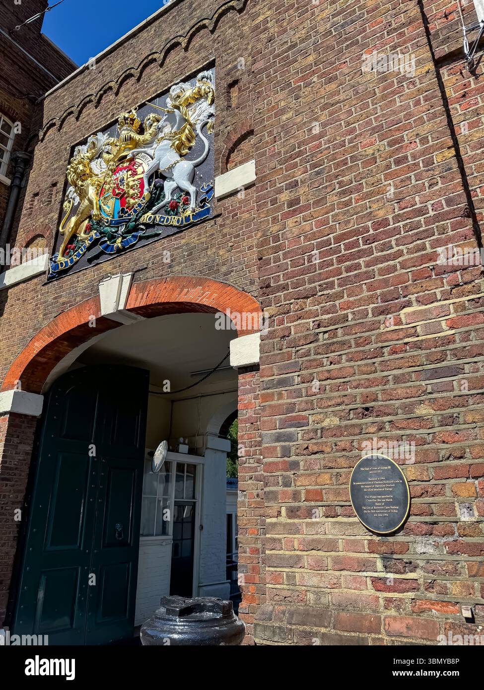 The Historic Dockyard Chatham, Kent, - Smartphone Captured Stock Image