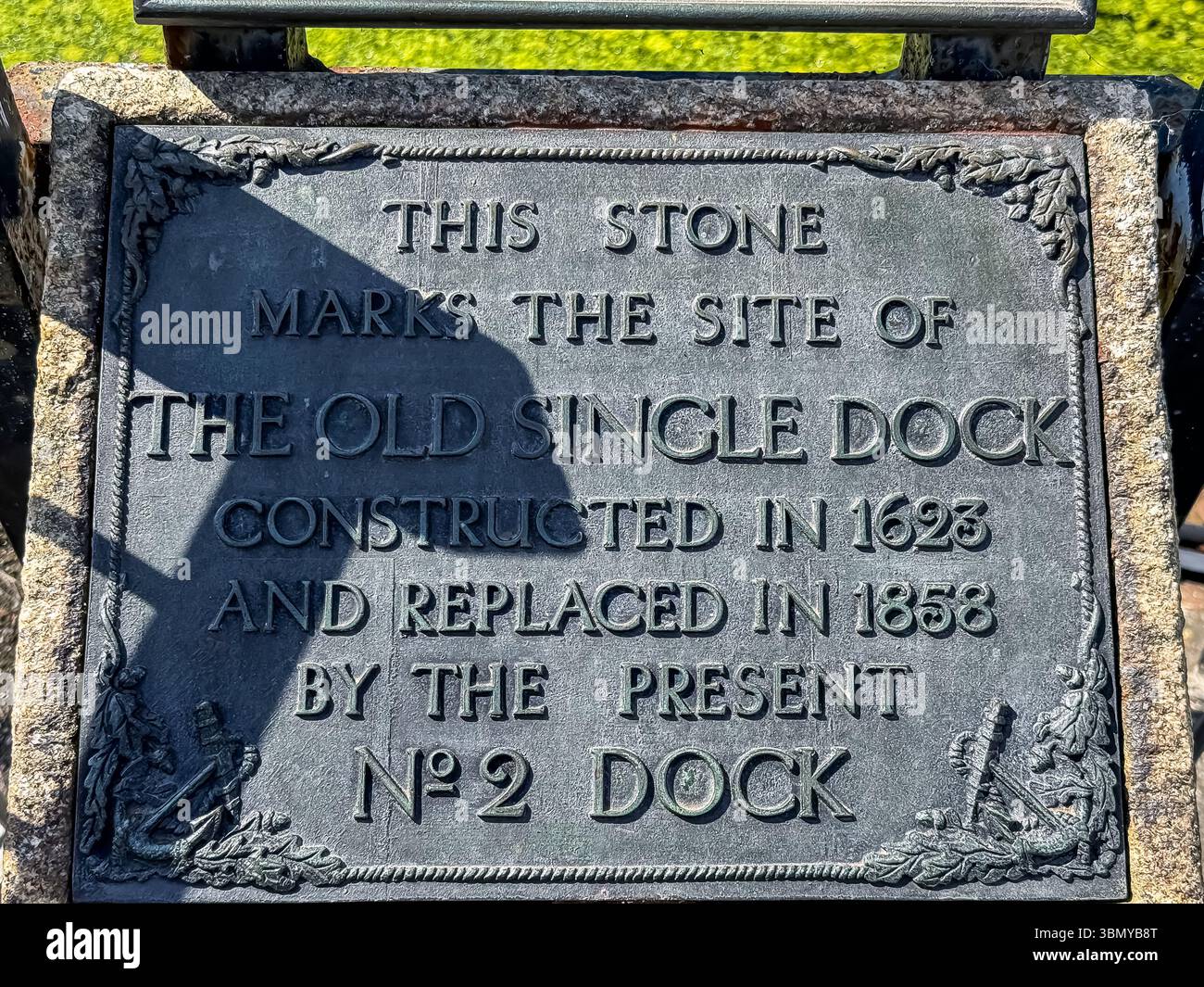 One Single Deck, The Historic Dockyard Chatham, Kent, - Smartphone Captured Stock Image