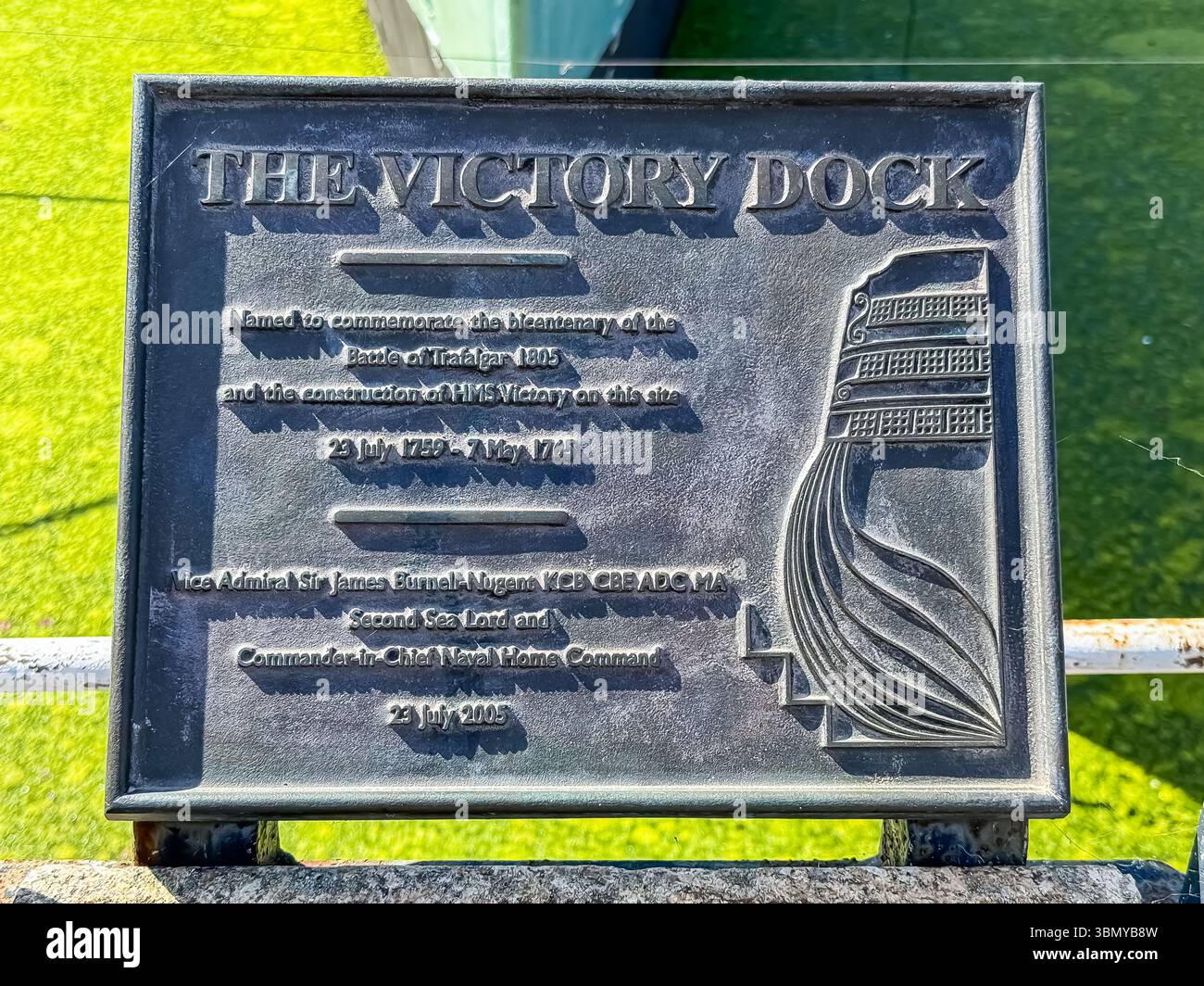 One Single Deck, The Historic Dockyard Chatham, Kent, - Smartphone Captured Stock Image