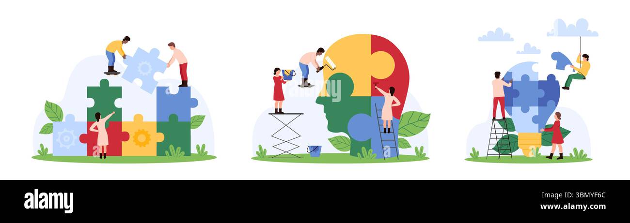 Cooperation in solving problem of personality and idea development set ...