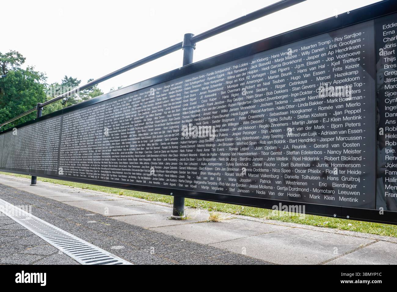 Papendal, Netherlands. 29th June, 2025. PAPENDAL, NETHERLANDS - JUNE 29: The Geldenwand with names of donors being officially unveiled during the first training of Vitesse at Nationaal Sportcentrum Papendal on June 29, 2025 in Papendal, Netherlands. (Photo by Broer van den Boom/Orange Pictures) Credit: Orange Pics BV/Alamy Live News Stock Photo