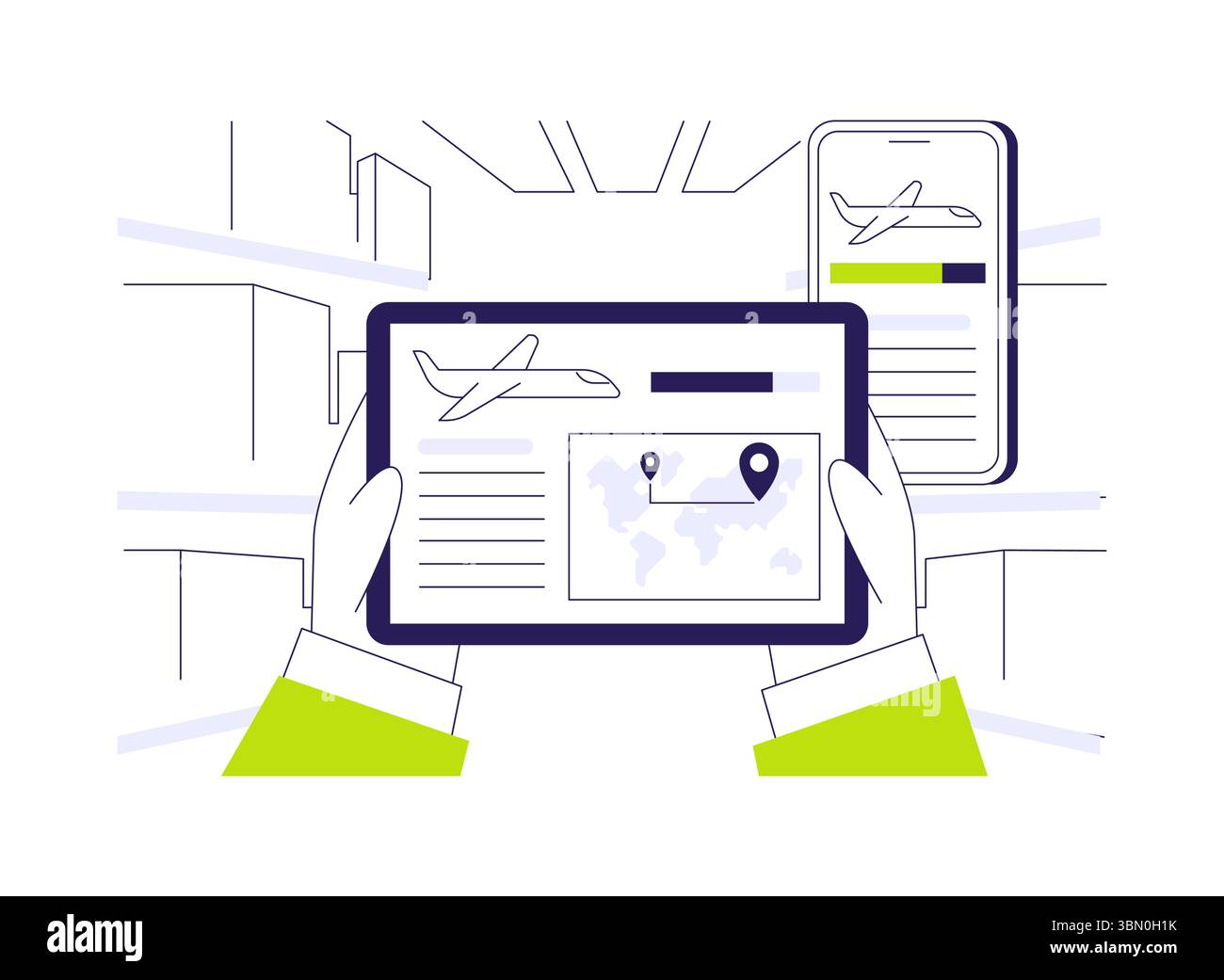 Logistics software abstract concept vector illustration Stock Vector ...