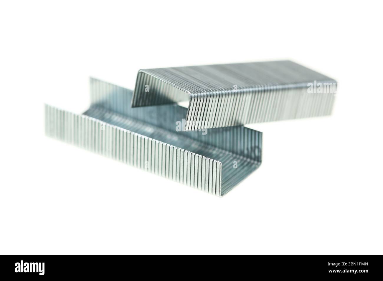 It is Staples isolated on white. Stock Photo