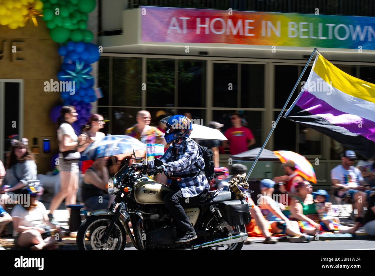 Seattle, USA. 29th Jun 2025. The iconic Seattle Pridefest Pride Parade ...