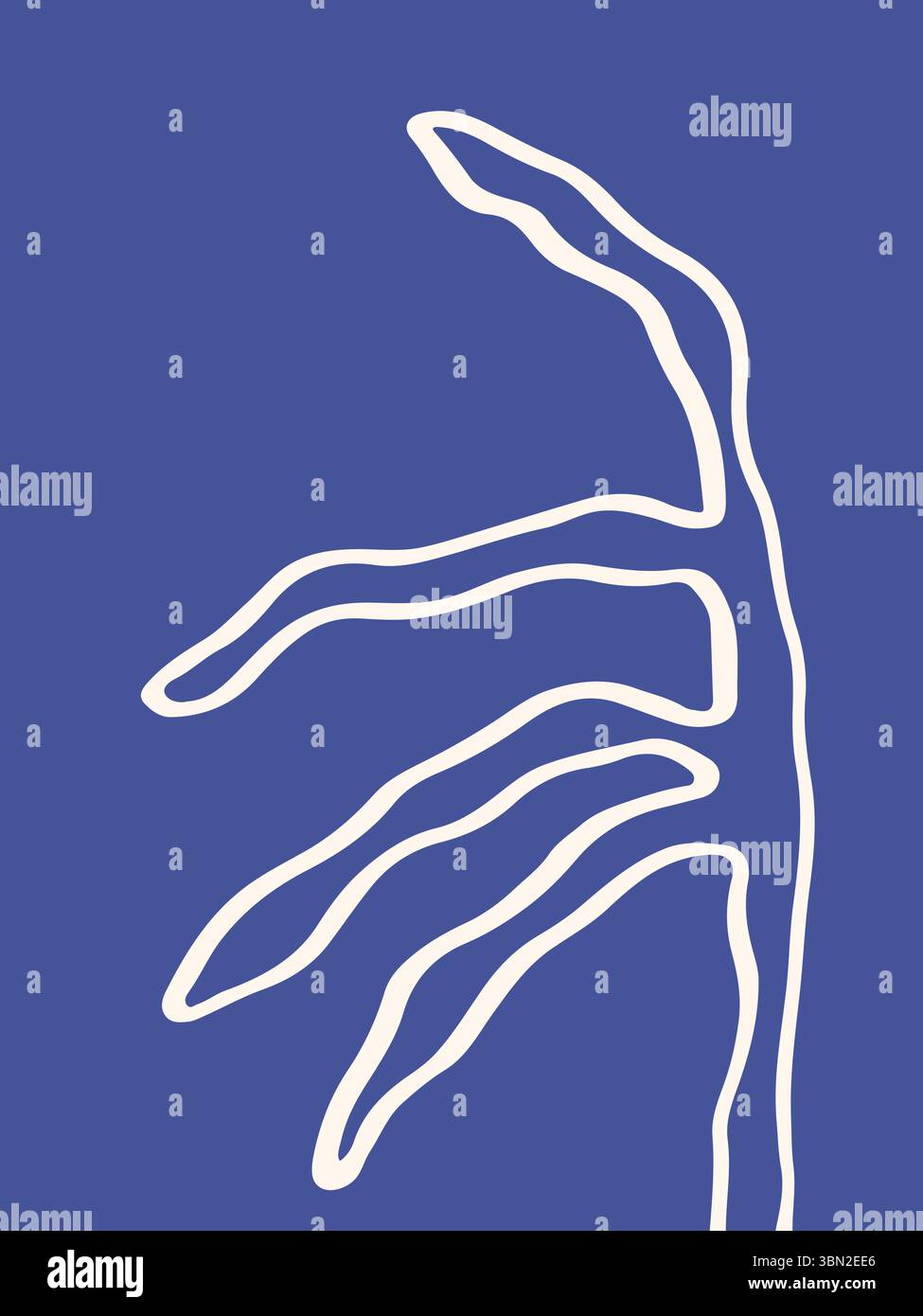 Hand drawn sea life poster Stock Vector Image & Art - Alamy