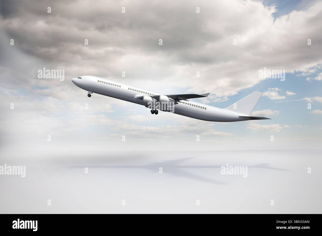 Twin engine jet airliner hi-res stock photography and images - Alamy