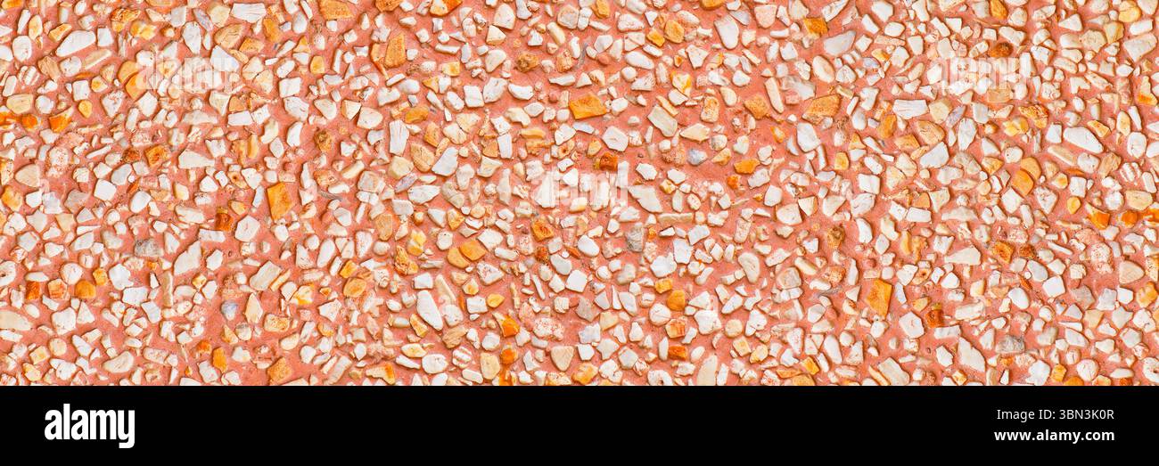 it is horizontal pebble and marble texture for pattern and background. Stock Photo
