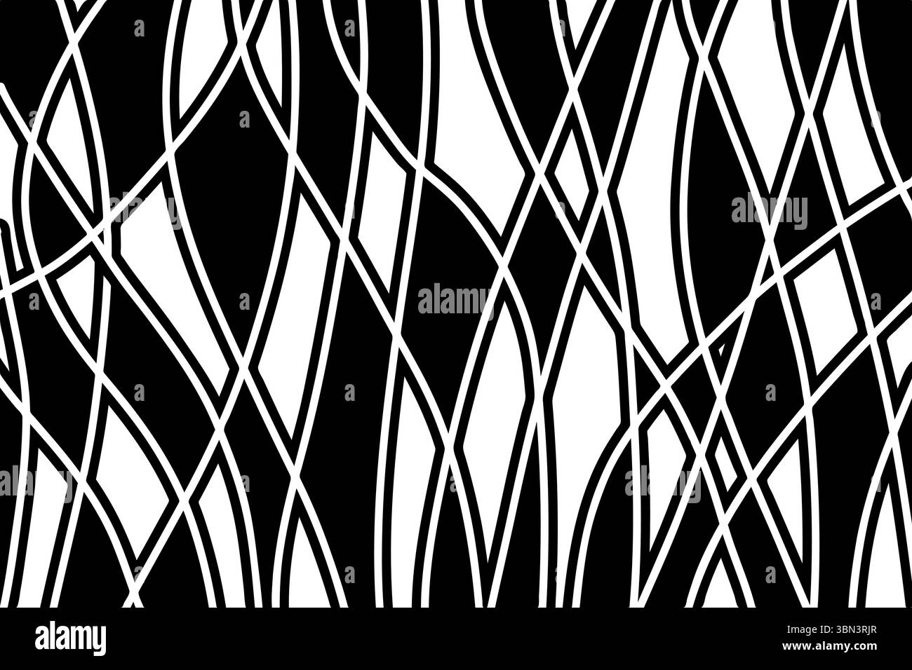 Wavy checkered background black Stock Vector Images - Alamy