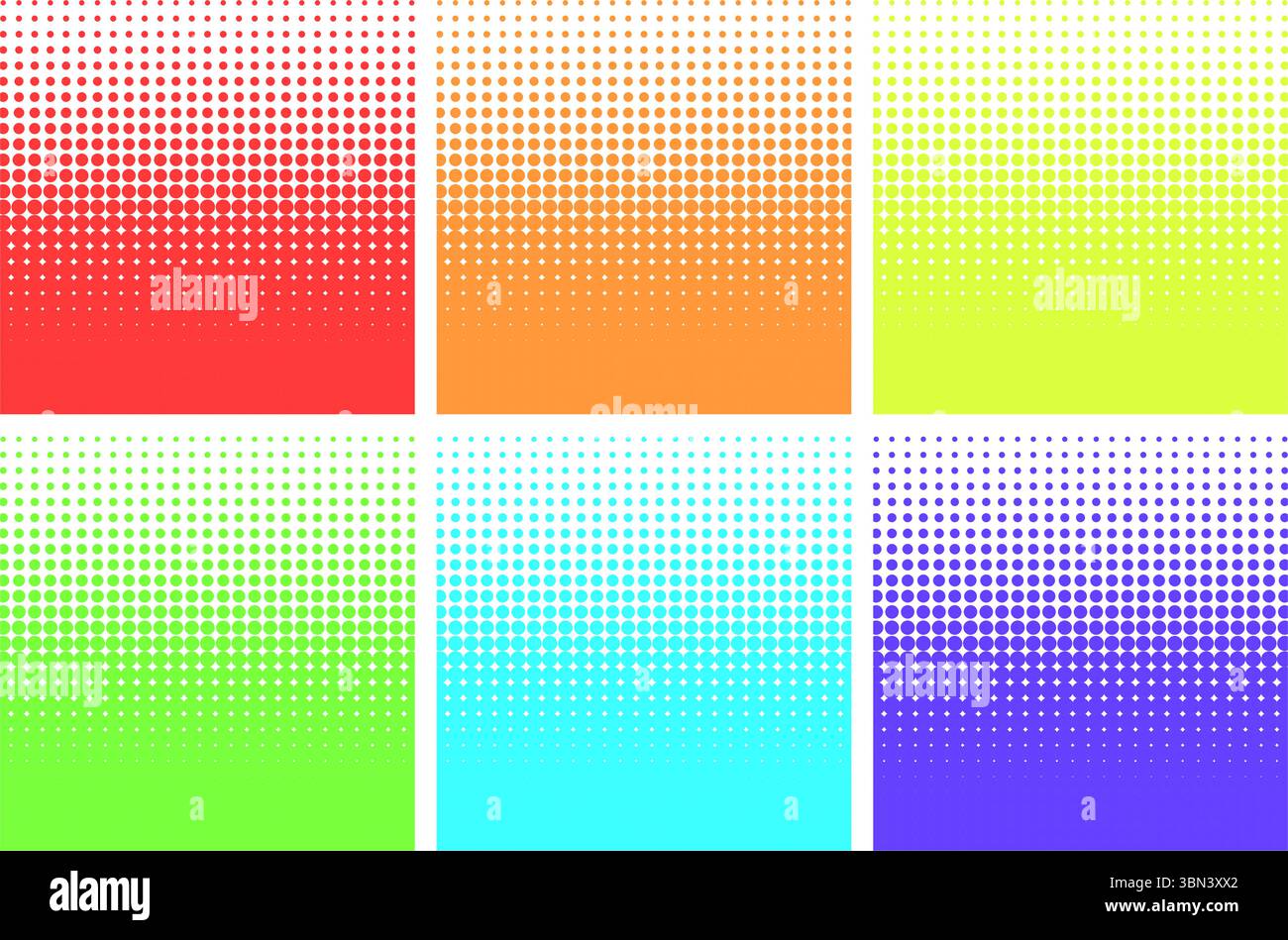 Abstract blue yellow mosaic Cut Out Stock Images & Pictures - Alamy