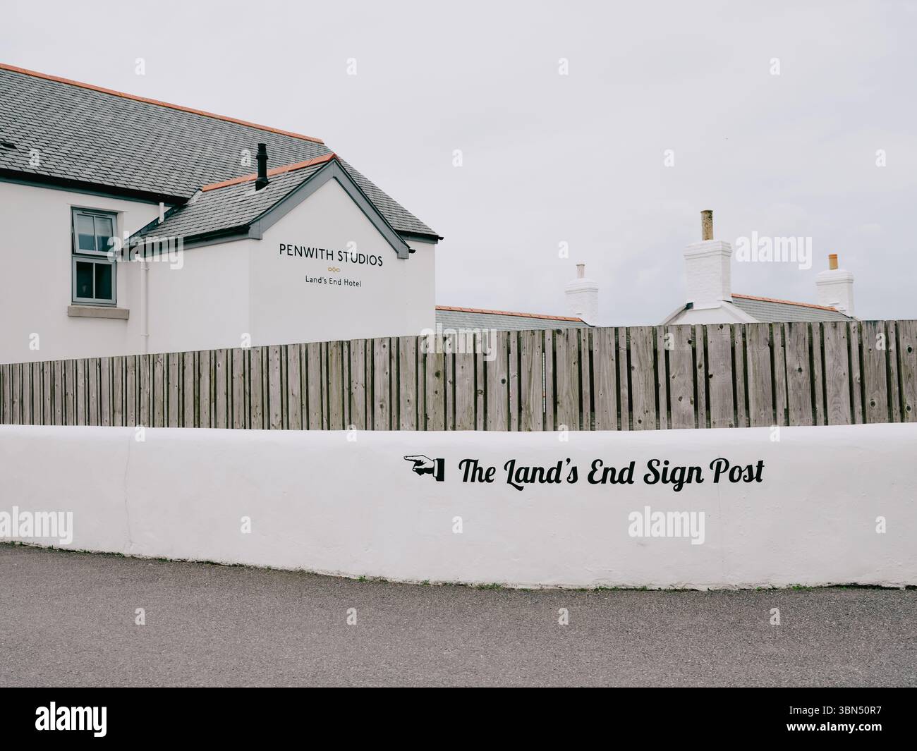 The Land's End Hotel, Lands End Cornwall England UK Stock Photo